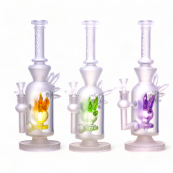 Cheech Glass - 13" Color Cristaliono Water Pipe - [CHE-248]